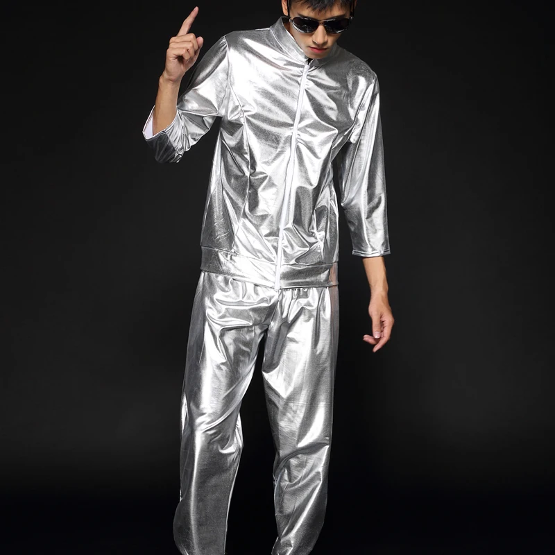 Яркий сценический костюм для мужчин джазовые танцевальные костюмы топы с