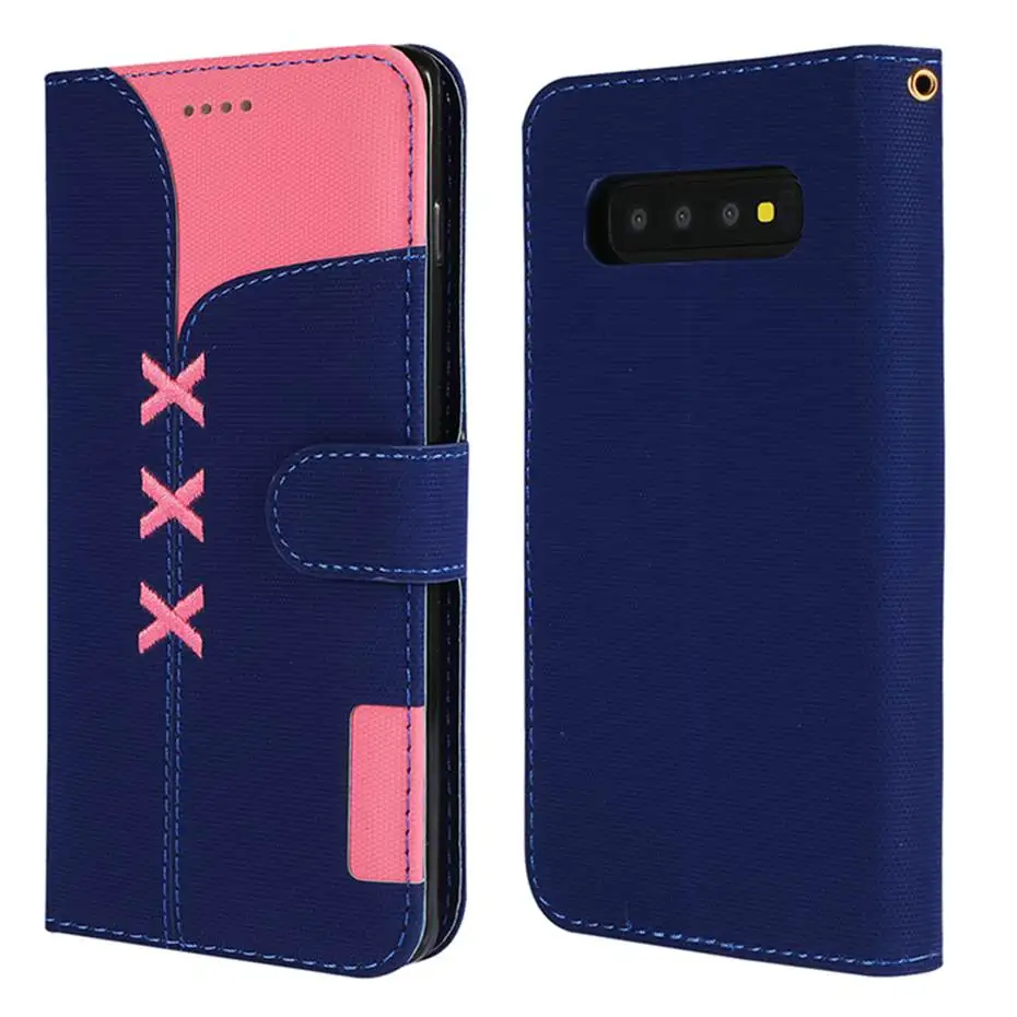 Смешанные цвета флип-чехол из искусственной кожи(полиуретан) для Samsung Galaxy S10 E S9 S8 A20 A30 A40 A50 A70 M20 J4 J6 плюс A6 A7 A8 A9 Note 9