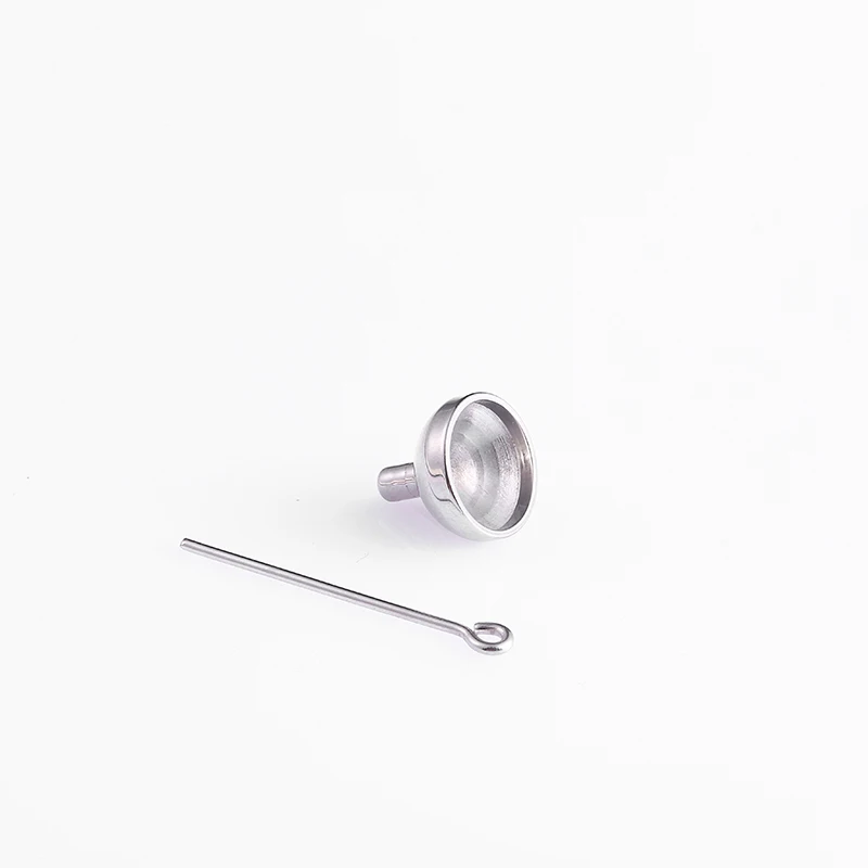 RIR 5 Pcs Bulk Sale Stainless Steel Mini Funnel Filler Kit For Cremation Urn Jewelry Necklace Put Ash More Conveniently | Украшения и