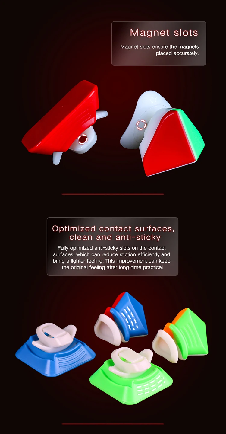 Moyu Aoyan M Магнитный магический куб головоломка Stickerless Cubo Magico Профессиональный скоростной куб обучающий игрушки для детей