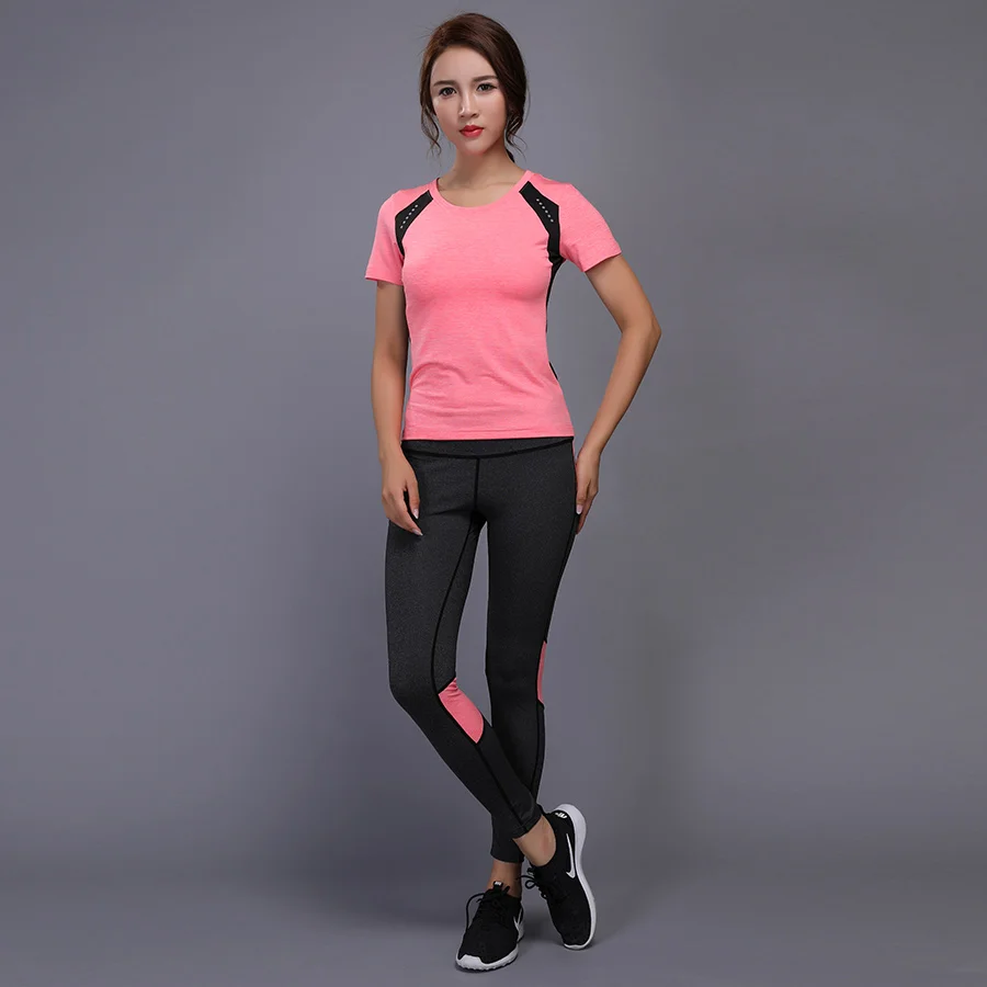 Комплект спортивной одежды из 2 предметов Одежда Для Йоги Женский костюм