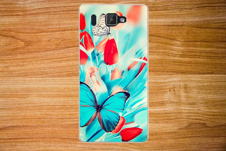 Чехол-подставка для Prestigio Grace Q5 PSP5506 Duo с цветными башнями DIY дизайн 5506 DUO окрашенный