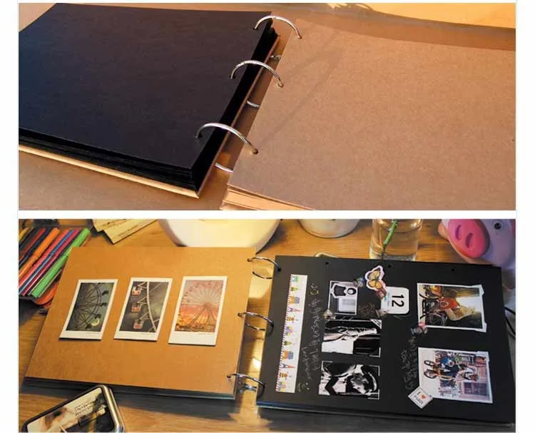 Новинка 2014 бесплатная доставка 10 дюймов diy фотоальбом ручная работа для