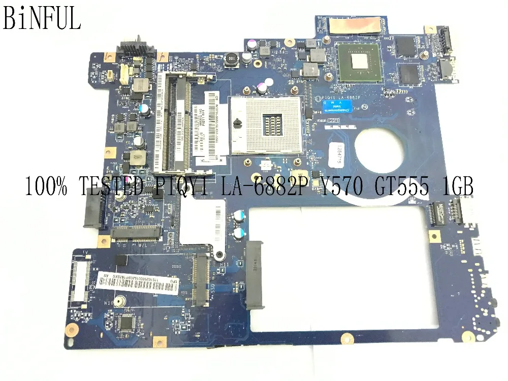 Совершенно новый. Материнская плата PIYQ1 LA 6882P rev: 1 0 Y570 для ноутбука LENOVO материнская