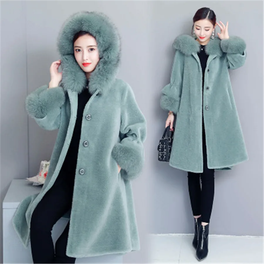 Зимние европейские Мех животных норки большой размеры повышенной плотности плюс