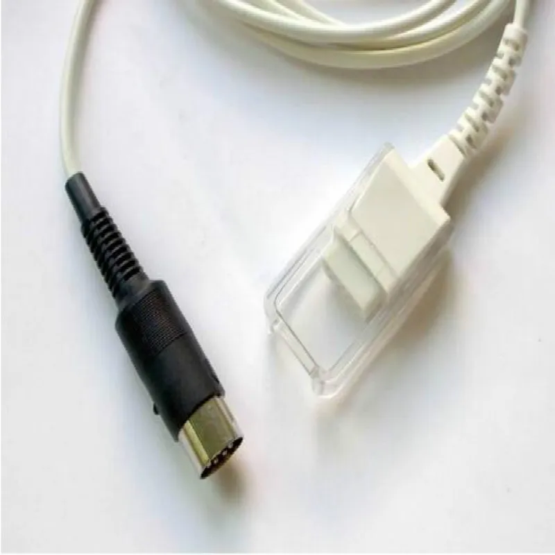 Бесплатная доставка совместимый для Datascope Passport круглый 8pin DB9 Pin Spo2 кабель