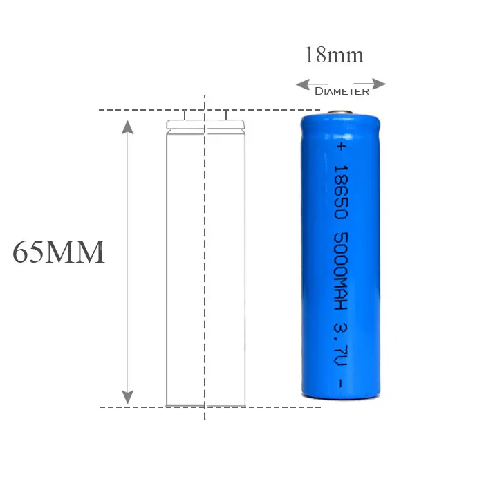 3 шт./лот kingwei 5000mah синий 18650 перезаряжаемый 3,7 V литий-ионный аккумулятор для светодиодный фонарик Powerbank камера игрушка фара