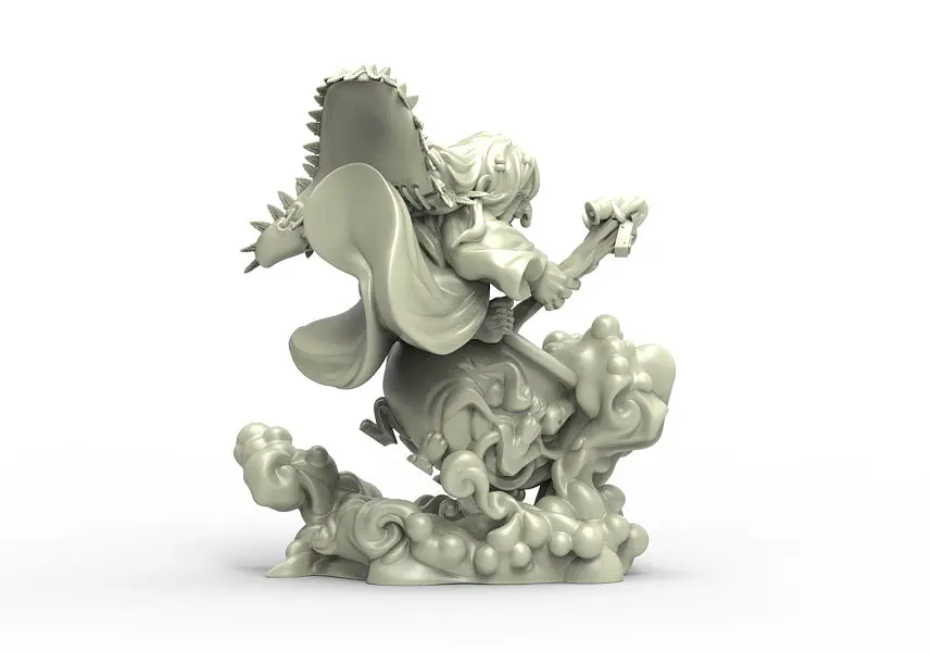 [Лун способ миниатюры] дургин Краски подделать ясновидящая Augu Nornir 32 мм Смола