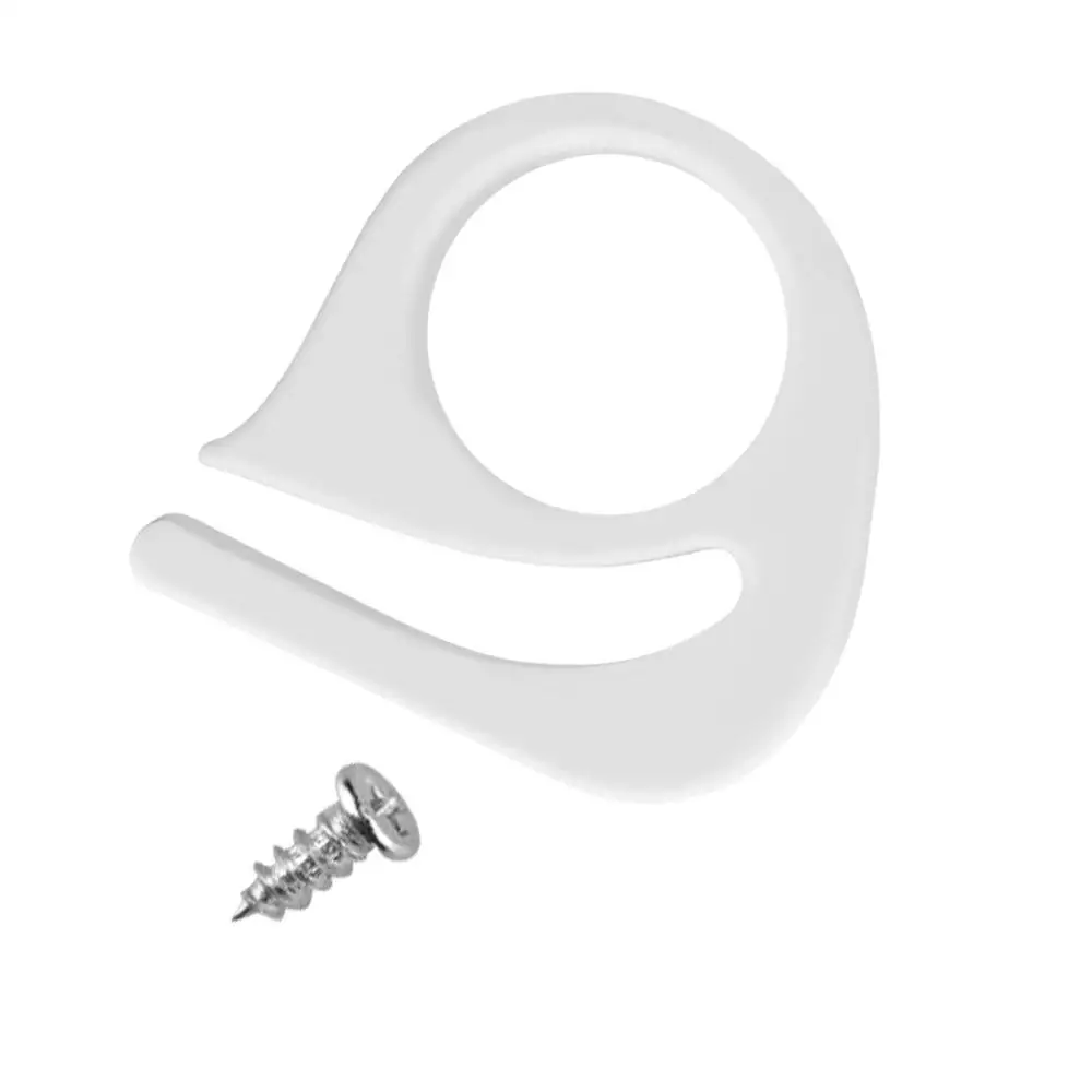 White With Screw Электрический скутер складной ключ гаечный ключ Защитная застежка для Xiaomi Mijia M365 складной скутер крюк аксессуары для пальцев - Цвет: White With Screw