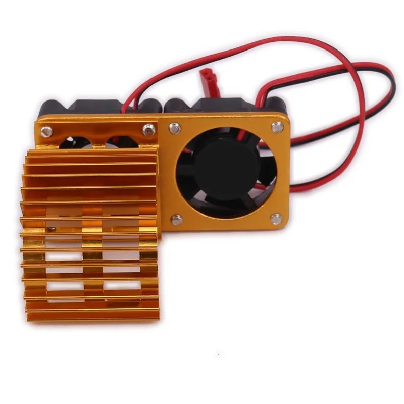 Twin Motor Heat Sink Cooling Fan Model vehicle Assembly Aluminum alloy | Игрушки и хобби