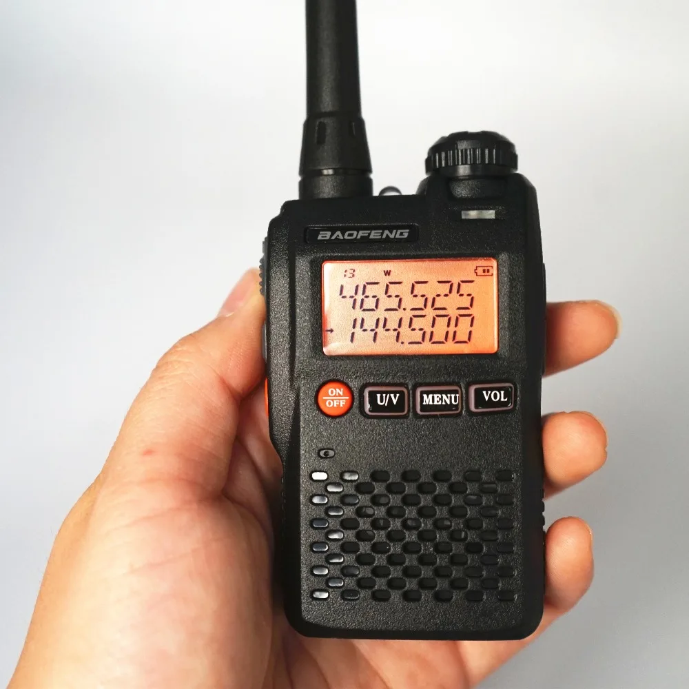 Baofeng Walkie Talkie UV-3R 136-174/ 400-470 МГц портативный CB Radio UV 3R Plus мини двухдиапазонный