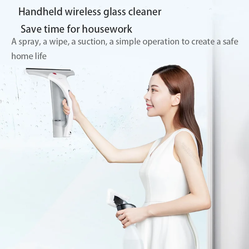 Xiaomi Lofans Ручной беспроводной очиститель стекла сильное всасывание мульти Очиститель Щетка с лейкой для автомобиля/кухни домашняя Чистка