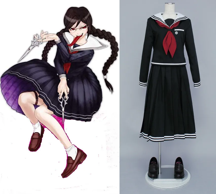 Костюм для косплея на Хэллоуин из дангань ронпа фукава тоуко|cosplay tsunade|cosplay propscosplay