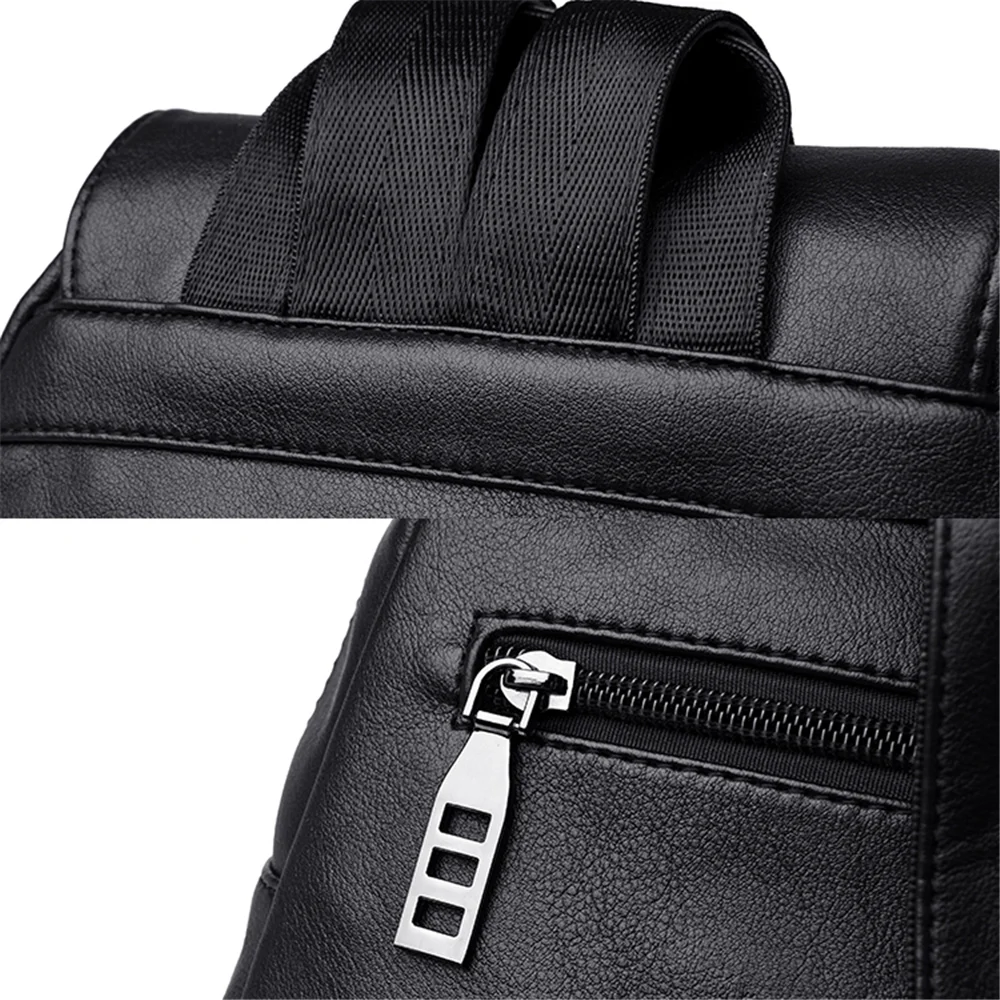 Sac A Dos Femme, женский рюкзак из искусственной кожи высокого качества, модные школьные сумки для девочек-подростков, повседневный женский черный рюкзак для путешествий