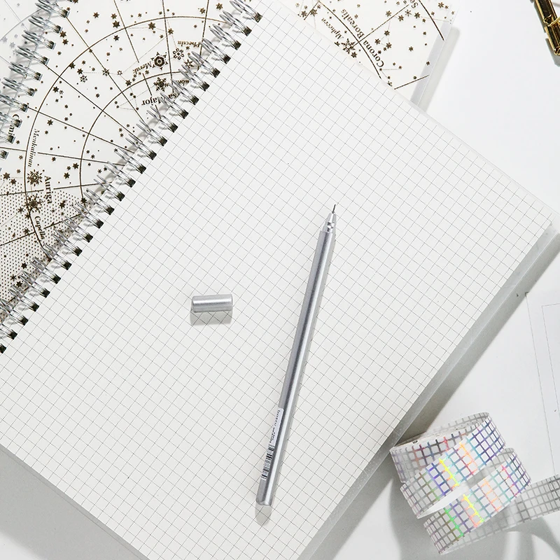 

Creative Starry Edge Bronzing Series A5,B5 Notebook Laser Coil Notepad Diary Book Gift Stationery