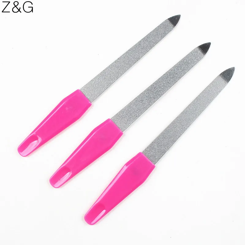 15 см пилка для ногтей из нержавеющей стали Lime A Ongle Professional инструменты дизайна