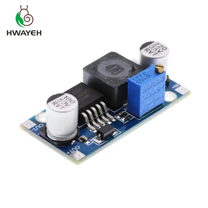 XL6009 DC-DC Booster module Power supply output is adjustable Super LM2577 step-up | Электронные компоненты и