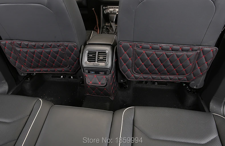 Для VW Tiguan mk2 2017 2021 подлокотник заднего сиденья Kick анти kick колодок Обложка чехол