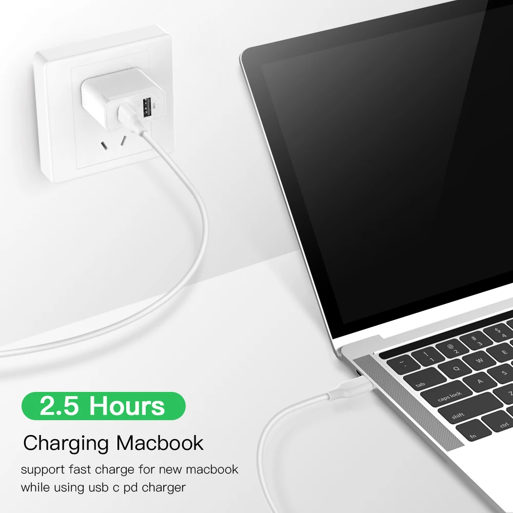 USB C к Type кабель папа мужчине 5А PD Быстрая зарядка данных зарядное устройство для