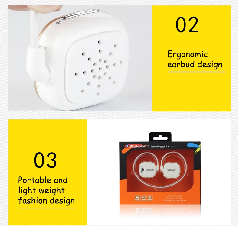 Беспроводная Bluetooth гарнитура стерео анти пот спортивные наушники шумоподавление