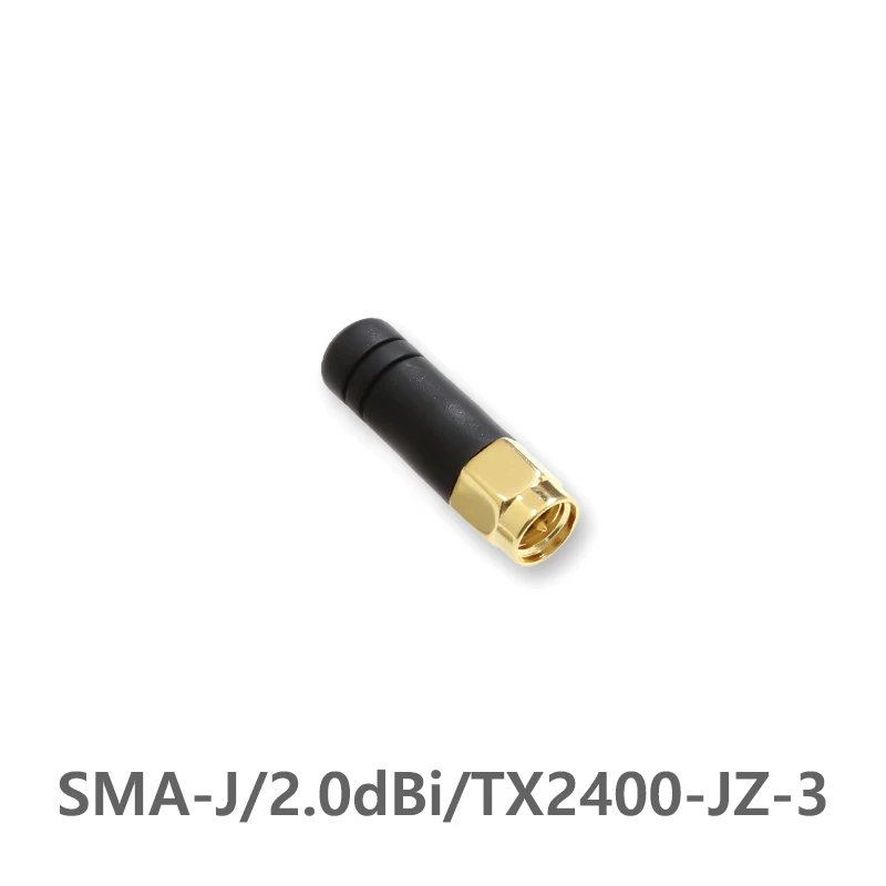 

4pcs TX2400-JZ-3 2.4GHz SMA-J interface 50 Ohm impedance less than 1.5 SWR 2.0dBi gain high-quality omnidirectional antenna
