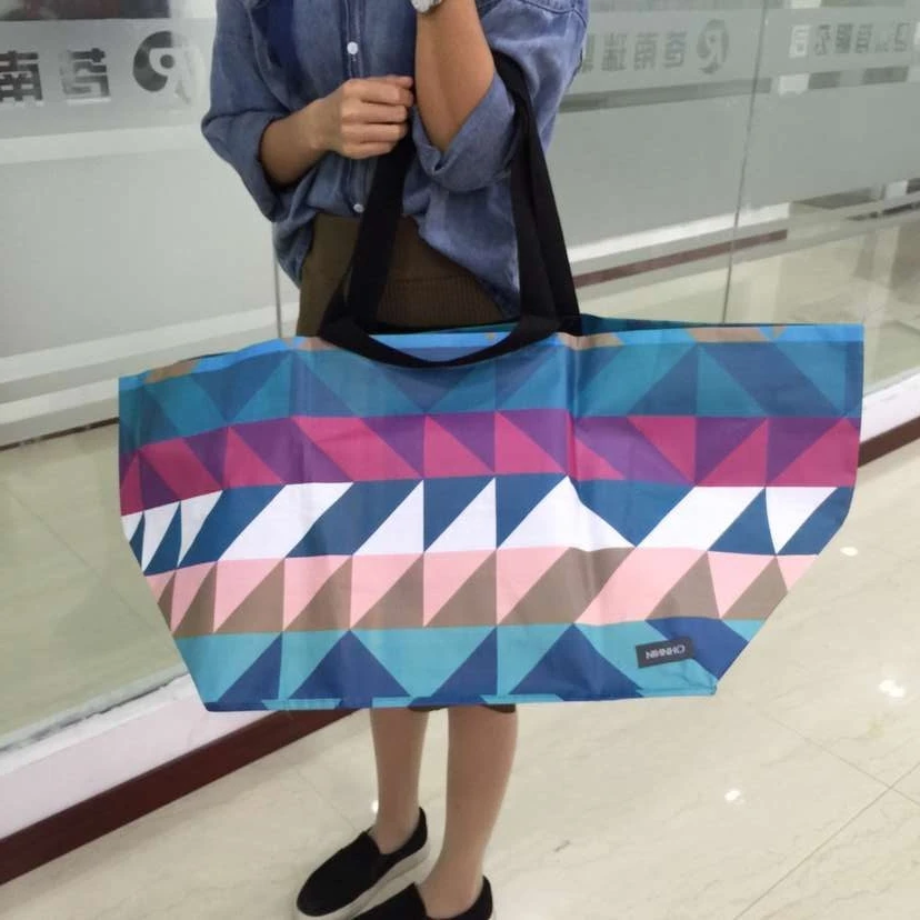 Супер-большой п . ламинированный Kollab мода торговый сумка мешок хранения | Багаж и