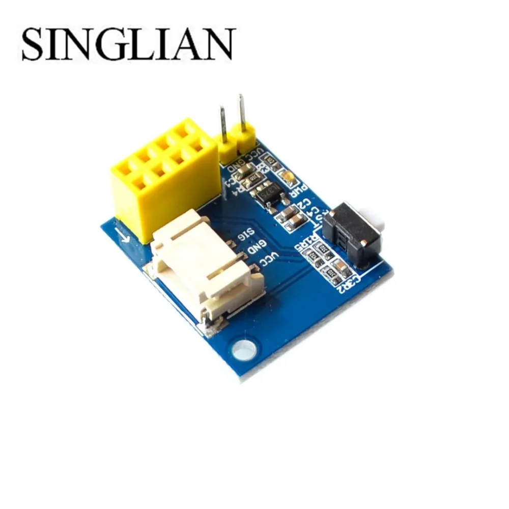 Новый 1 шт. ESP8266 ESP 01 RGB светодиодный модуль контроллера для Arduino IDE WS2812 световое