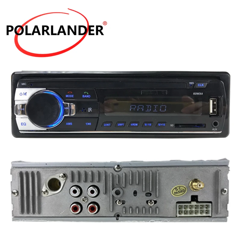 Авторадио аудио mp3 плеер tereo DAB + ЖК дисплей 1 DIN RDS Bluetooth FM AM USB SD слот для карты
