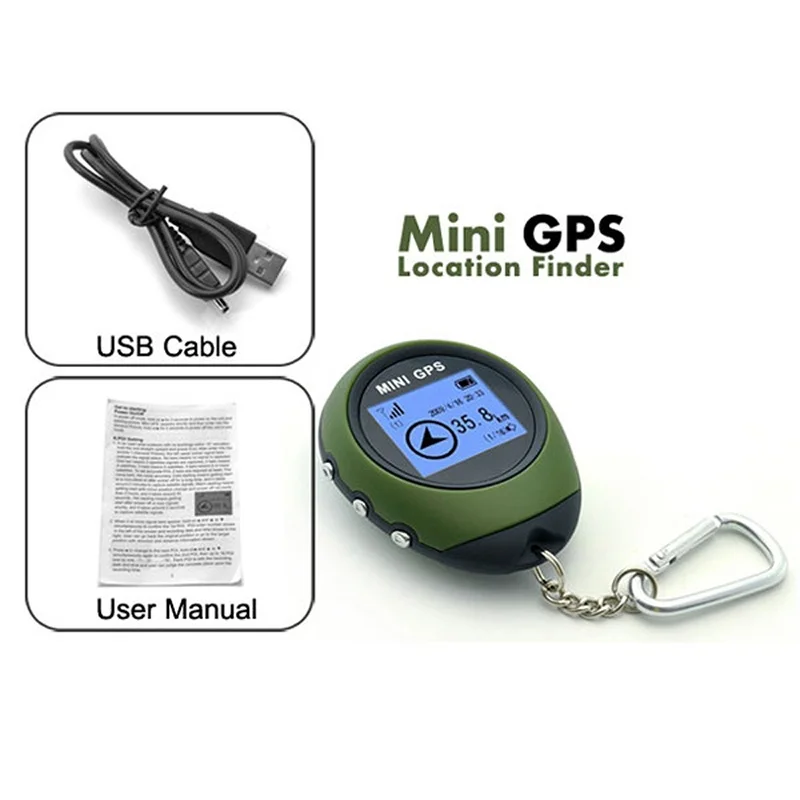 Мини GPS трекер устройство отслеживания путешествия портативный брелок локатор