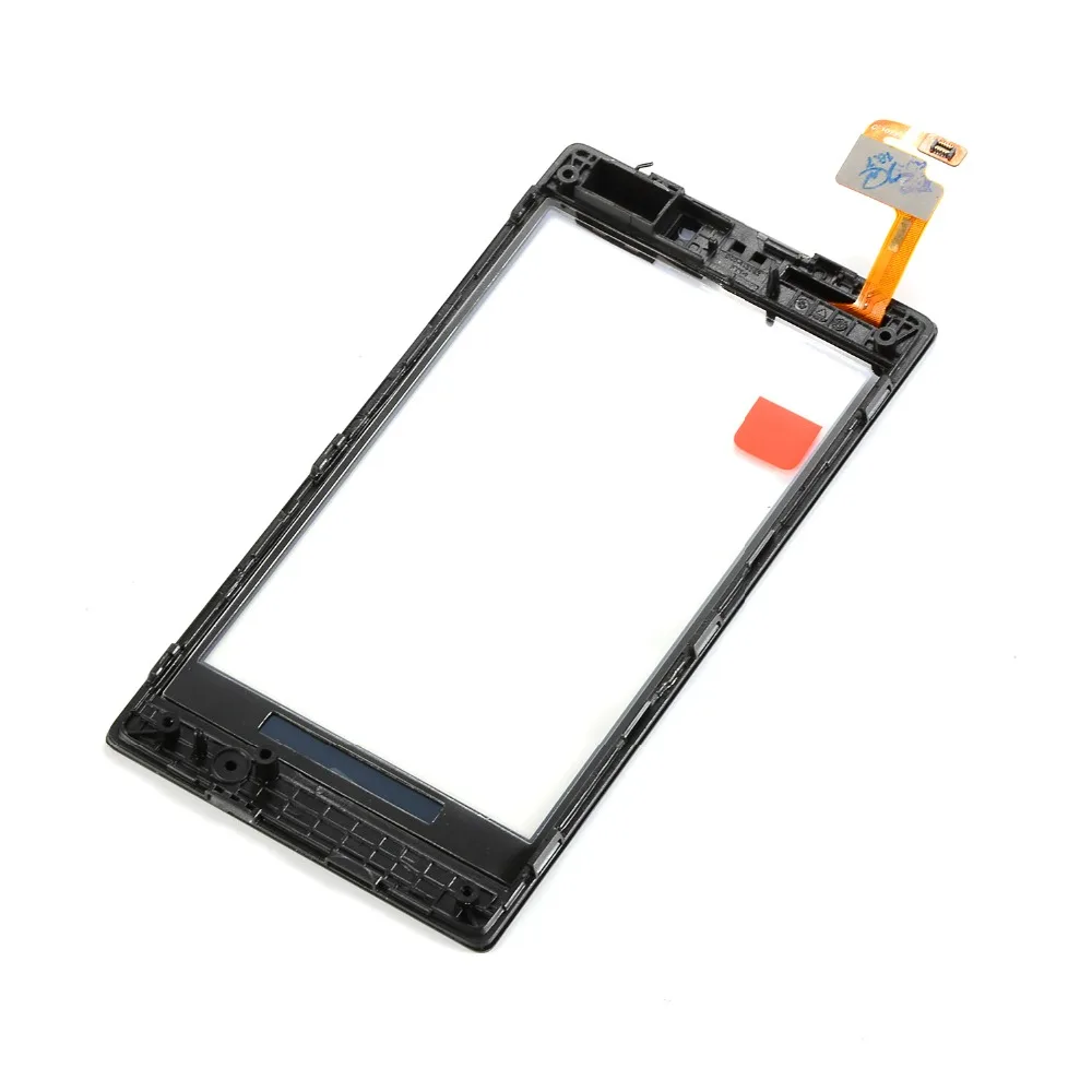 Для Nokia Lumia 520 N520 сенсорный экран дигитайзер сенсорная стеклянная панель + с рамкой