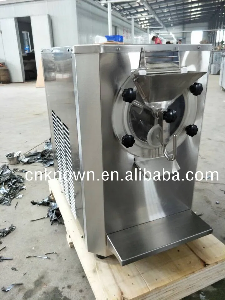 Cost saving 20L/H Gelato Hard Ice Cream Machine hard batch freezer with CE approved |