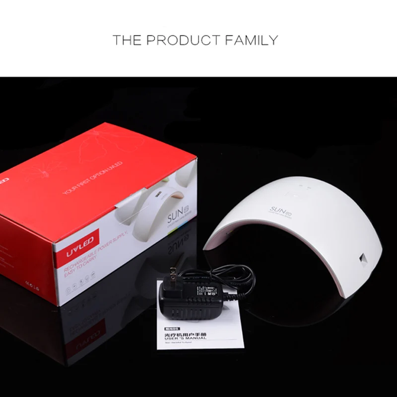 Новый 24 Вт Сушилка для ногтей SUN9c машина УФ светодио дный лампа арочные формы гель