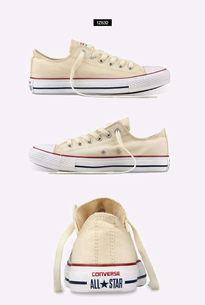 Оригинальные Converse классический все звезды холст обувь мужчин и женщин кроссовки низкие классические Скейтбордингом Обувь 4 цвета