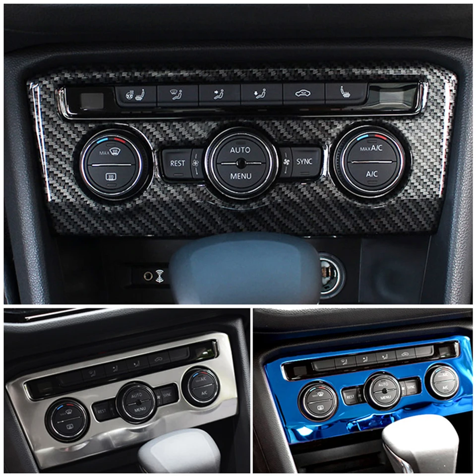 Автомобильные аксессуары Atreus Carbon для Volkswagen VW Tiguan 2 MK2 VW Tiguan приборная панель AC навигатор панель наклейки