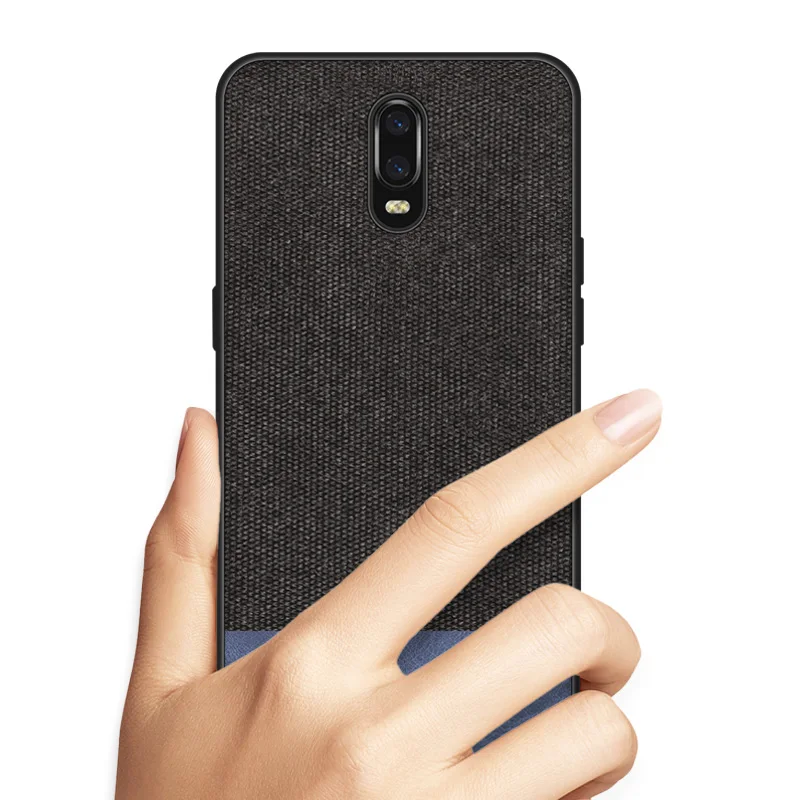 CoolDeal чехол для OPPO R17 мягкий силиконовый край противоударный Ткань задняя крышка