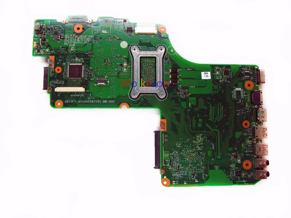 SHELI для Toshiba Satellite C50 C55 C55T материнская плата ноутбука W/1037U cpu V000325040 DB10FT-6050A2567201-MB-A02 DDR3
