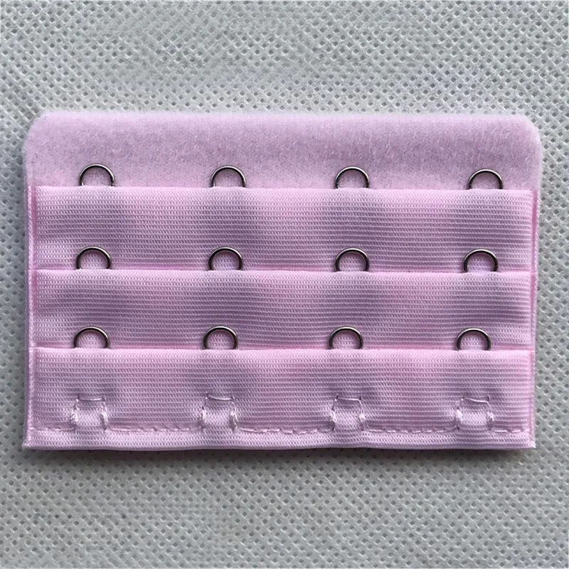 4 Market Pink La MaxPa 3 шт. бюстгальтер на бретельках удлинение пряжки 3 ряда 4 крючка застежка ремни Женский удлинитель для бюстгальтера швейный инструмент интимные аксессуары k245 - Цвет: 4 Market Pink