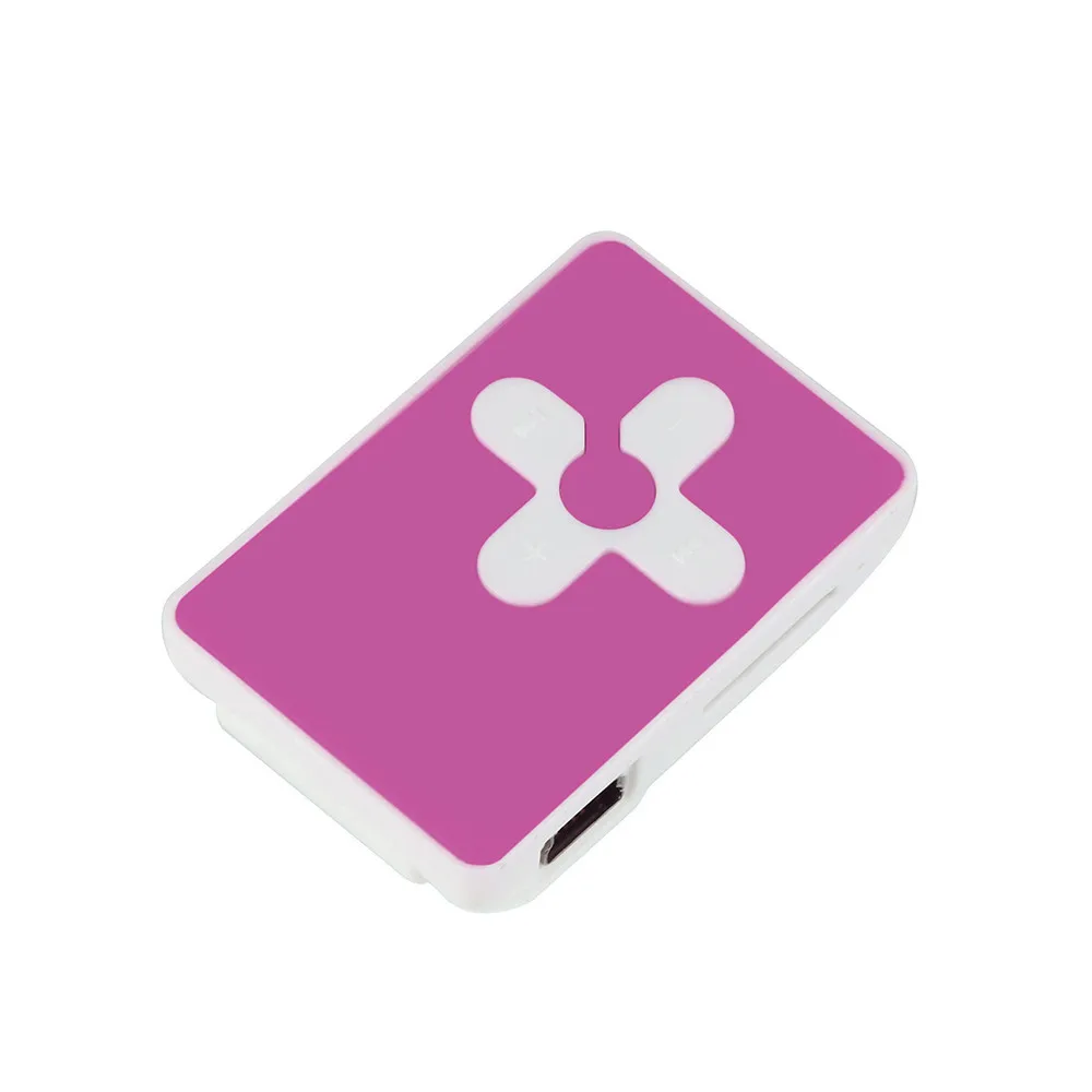 Портативный ClipUSB мини Mp3 музыкальный медиаплеер Поддержка 32 ГБ Micro TF карта и