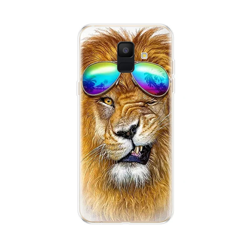 Силиконовый чехол для телефона Samsung Galaxy A6 2018 Dual SIM SM A600 A600F мягкая задняя крышка из