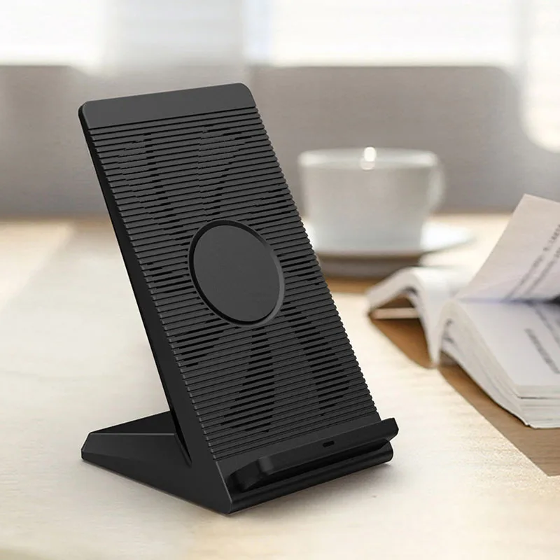 Allvcover Qi Wireless Charger QC 3.0 10W Fast Charging For Samsung S9 Car Holder iPhone X 8 Plus Stand | Мобильные телефоны и