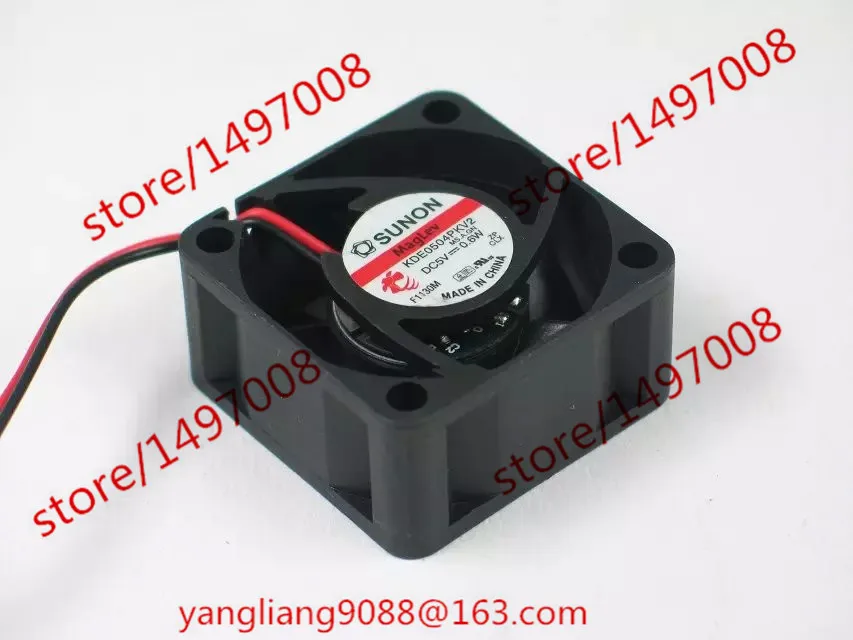 Вентилятор охлаждения сервера SUNON KDE0504PKV2 MS.A.GN DC 5 В 0,6 Вт 40x40x20 мм