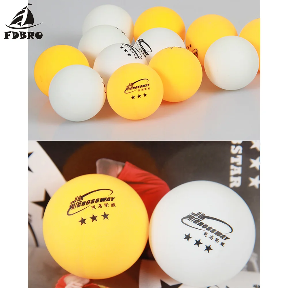 FDBRO Профессиональный мяч для настольного тенниса трехзвездочный уровень Пинг