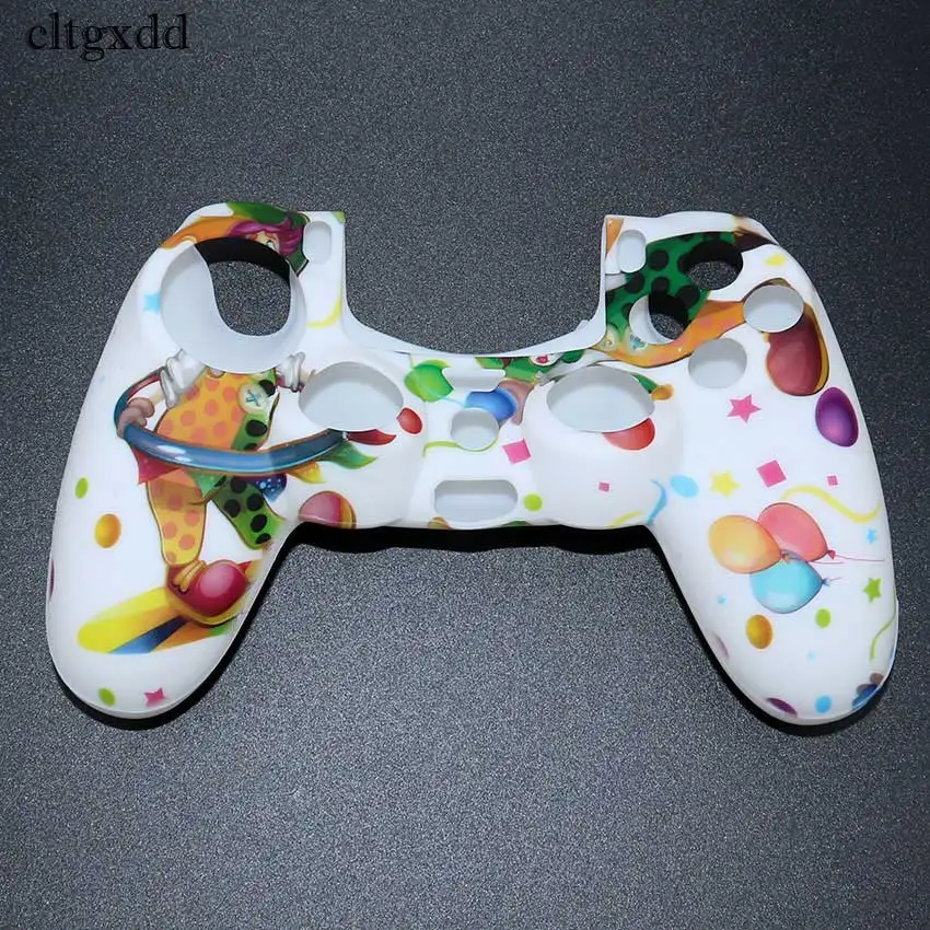 Cltgxdd Камуфляжный силиконовый защитный чехол для sony Playstation PS4 для Dualshock 4 игровой джойстик - Цвет: No.2