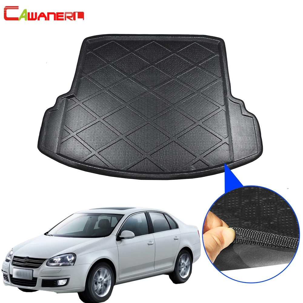 

Cawanerl автомобильный коврик для багажника задний поднос для багажника задний пол багажный ковер Грузовой Коврик для Volkswagen Sagitar 2006-2011