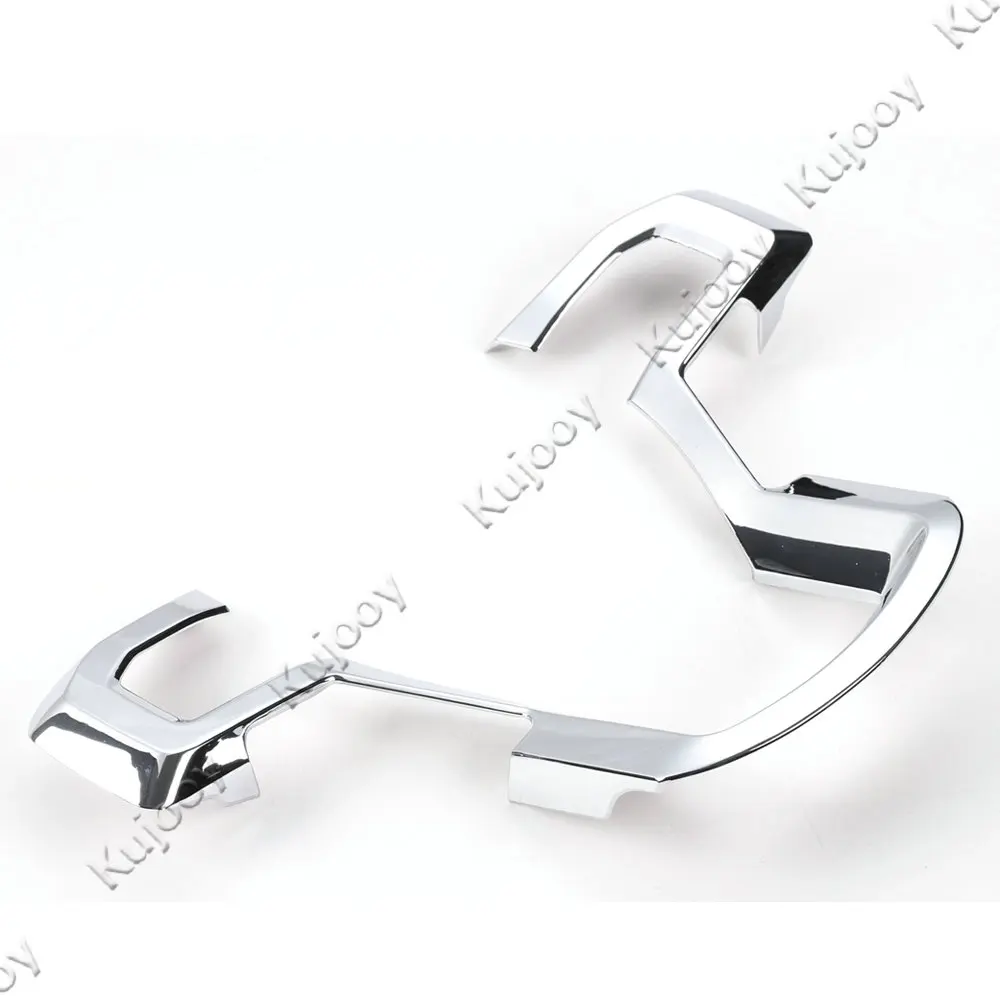 Интерьер Хром ABS кнопки рулевого колеса рамка кольцо отделка наклейка для Ford F150