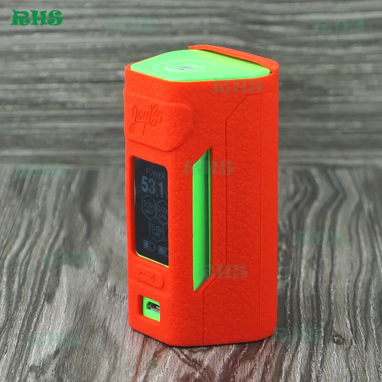 5 шт./лот новинка вейп и высококачественный силиконовый чехол для WISMEC Reuleaux RX2 20700