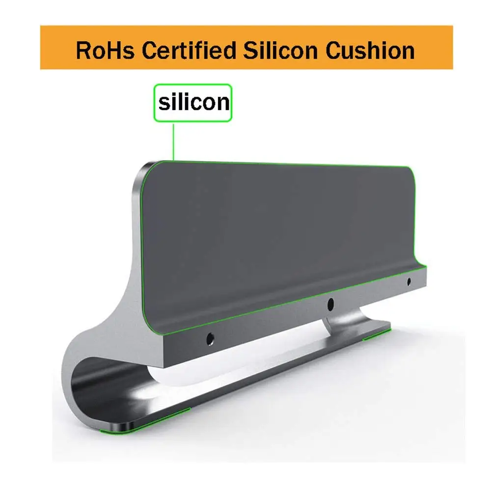 

3 In 1 Firm Adjustable Laptop Stand for 11-15 inch Macbook Air Pro Vertical Base Notebook Cooling Stand Holder For Ipad Pro