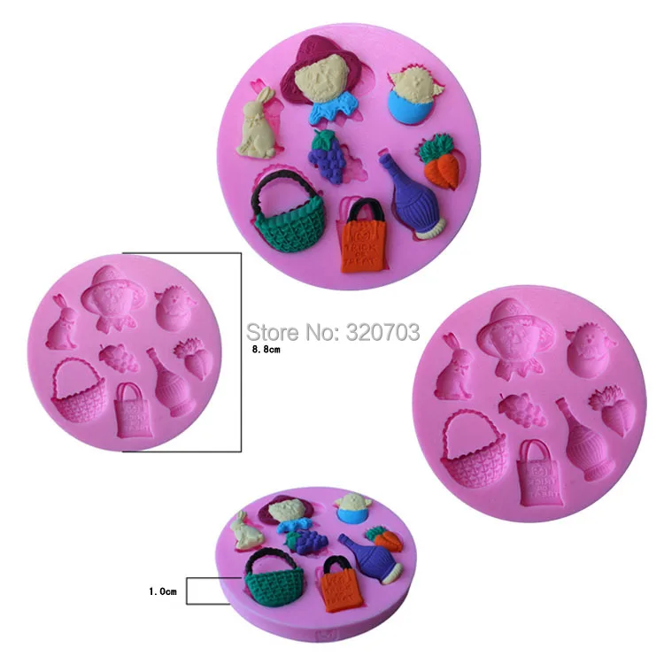 1 шт. рыболовные мужские и инструменты силиконовая форма для торта украшения