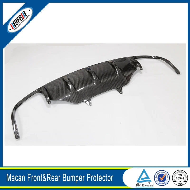 For Macan Front And Rear &amp Bumper Skid Plate Carbon Fiber 2014+ | Автомобили и мотоциклы