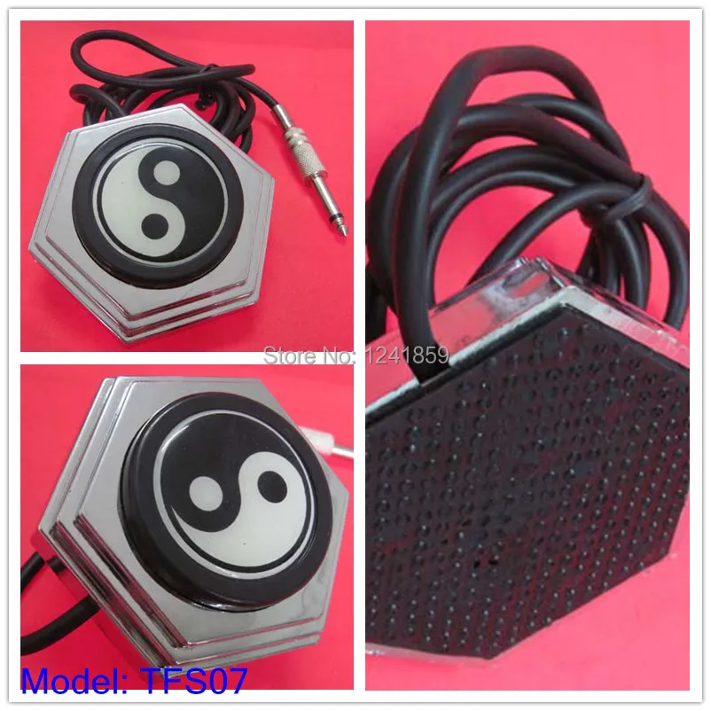 Yinyang Дизайн татуировки педаль переключатель для питания набор TFS07 #|tattoo foot pedal